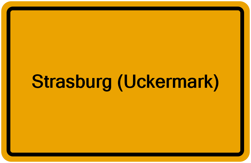Handelsregisterauszug Strasburg (Uckermark)